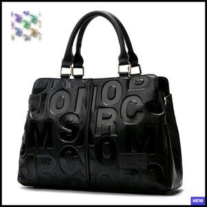 Genuine Leather Cowhide Handbag Large Capacity Crossbody Shoulder Bag